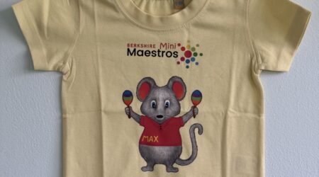 Mini Maestros t-shirt featuring Max the Mouse