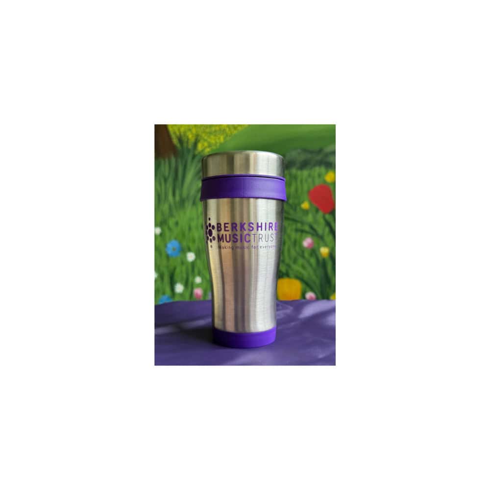 Berkshire Music Trust branded thermo mug