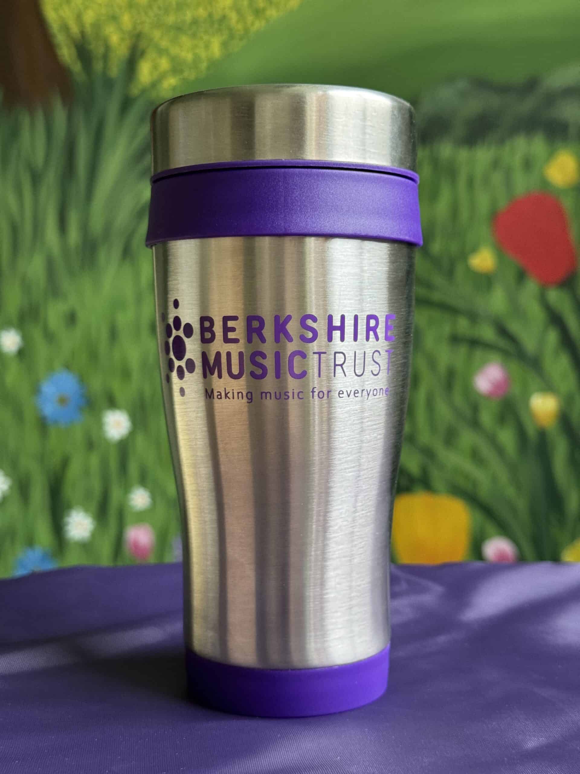 Berkshire Music Trust branded thermo mug